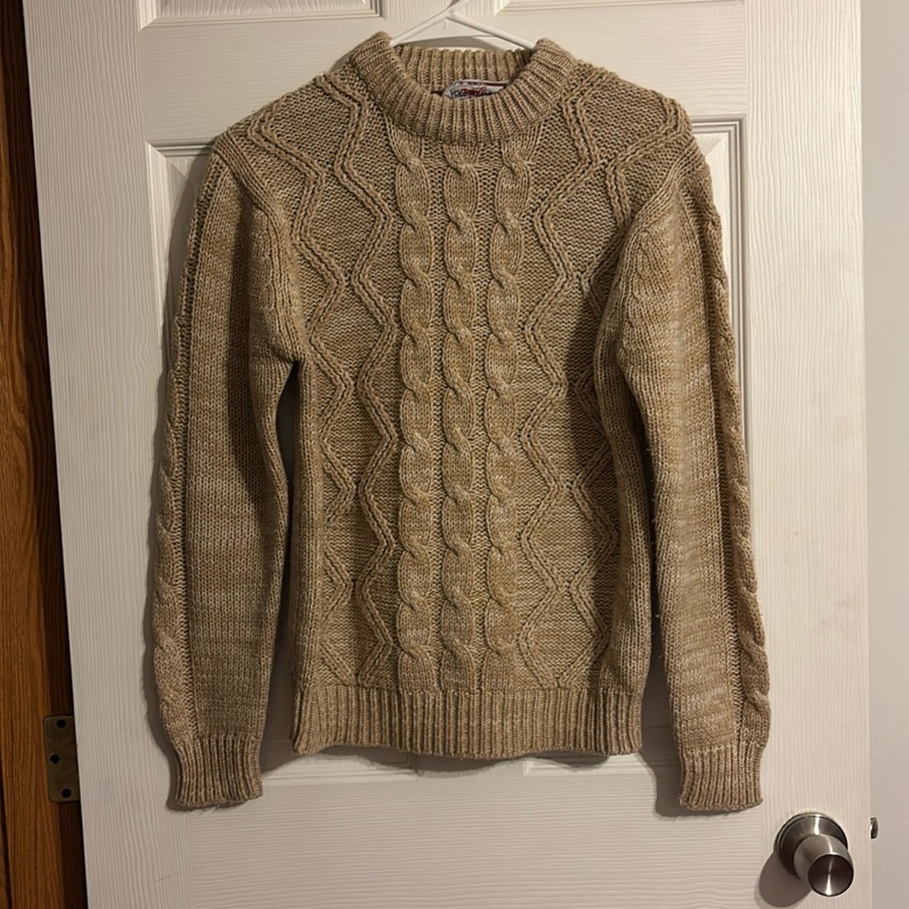Vintage Cable Knit Sweater